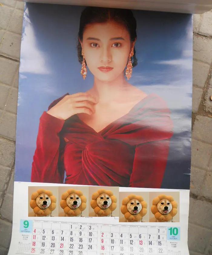 八九十年代的女明星挂历，复古又雷人，都是青春的记忆，好怀念啊