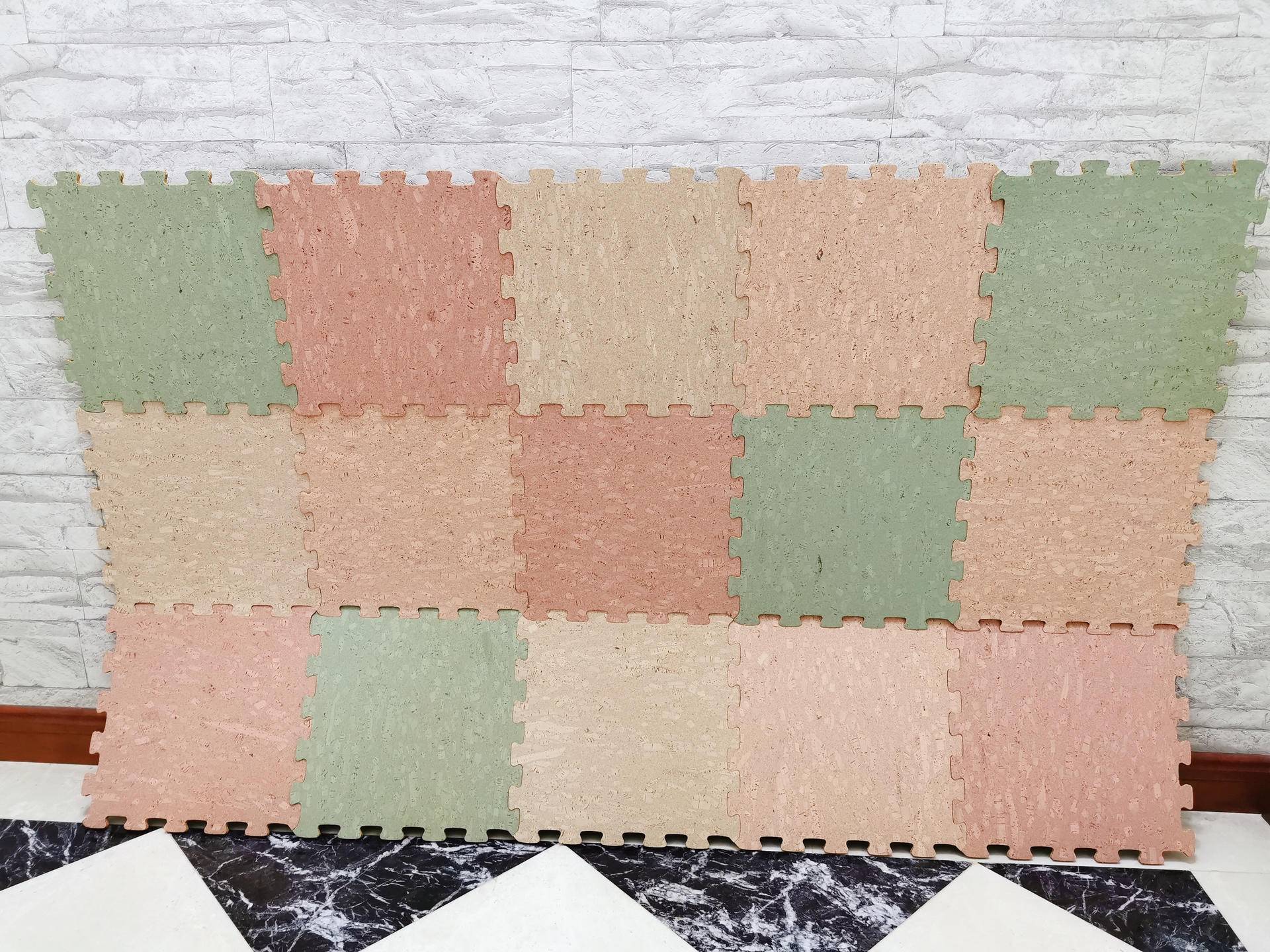 橡儿天然软木拼接地垫，装点你的家居风格