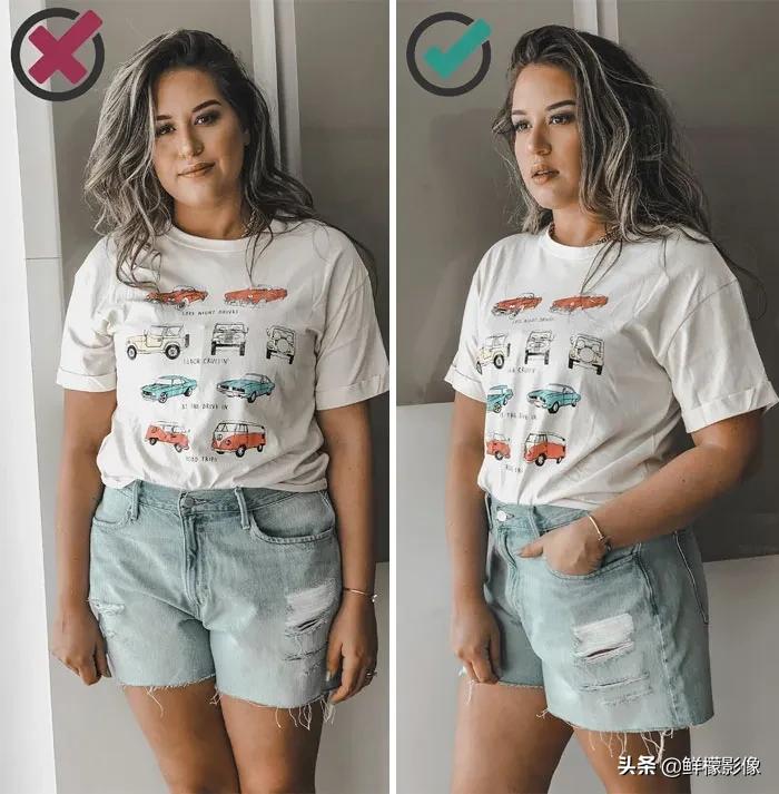 网红风拍照pose,胖子ins风拍照姿势