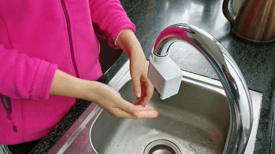 智能水龙头二合一,自己动手做一个水龙头节水器