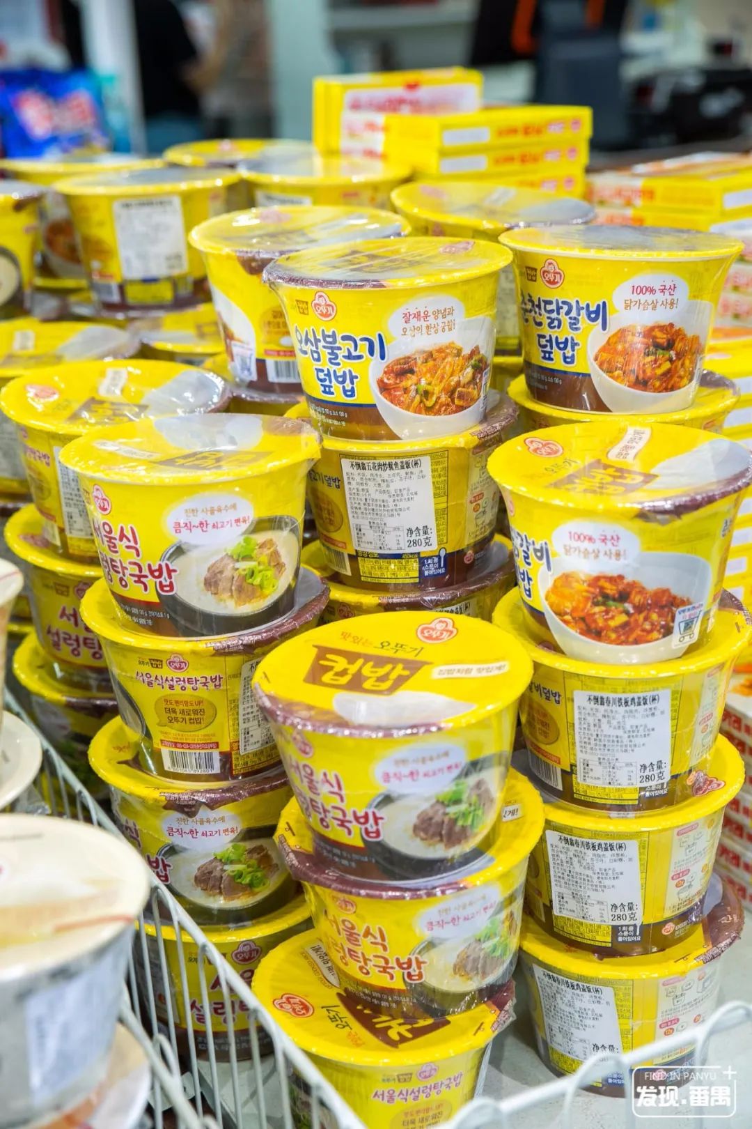 从韩国回来在超市买东西,韩国超市进口东西