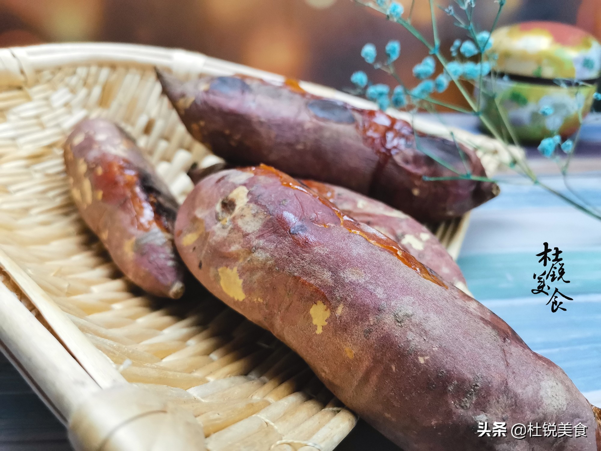 在家烤红薯最好吃的做法,自制烤红薯最好吃的做法