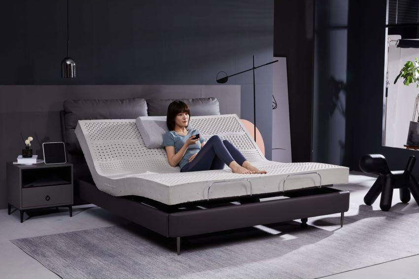 8h智能床最新款,8hmilan智能真皮电动床测评