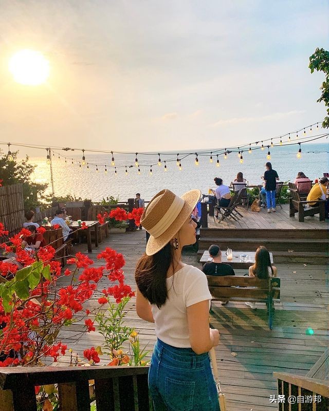 超级治愈美丽的海岸线咖啡厅,台湾小资咖啡馆