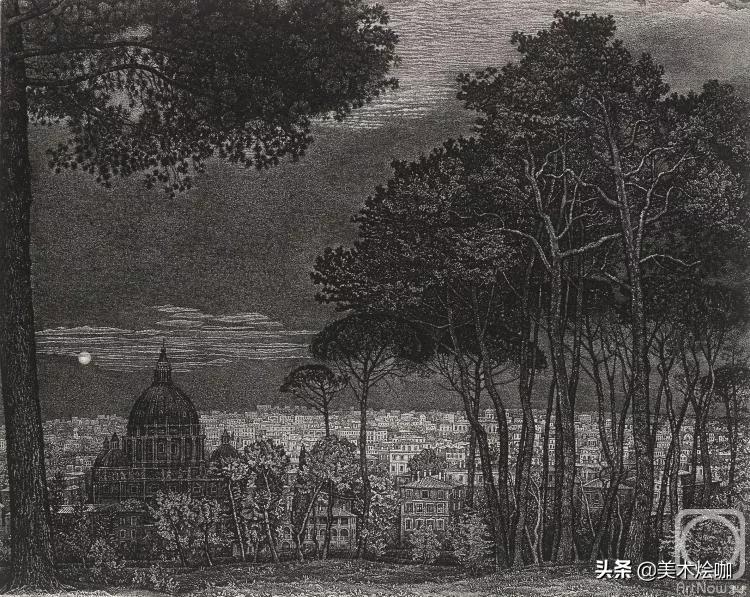 德国风景素描大全,东欧风景素描