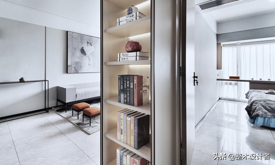 广州设计师设计的家极简风,设计师家的中式装修