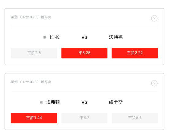 足彩推荐切尔西vs维拉,曼城足彩今日推荐
