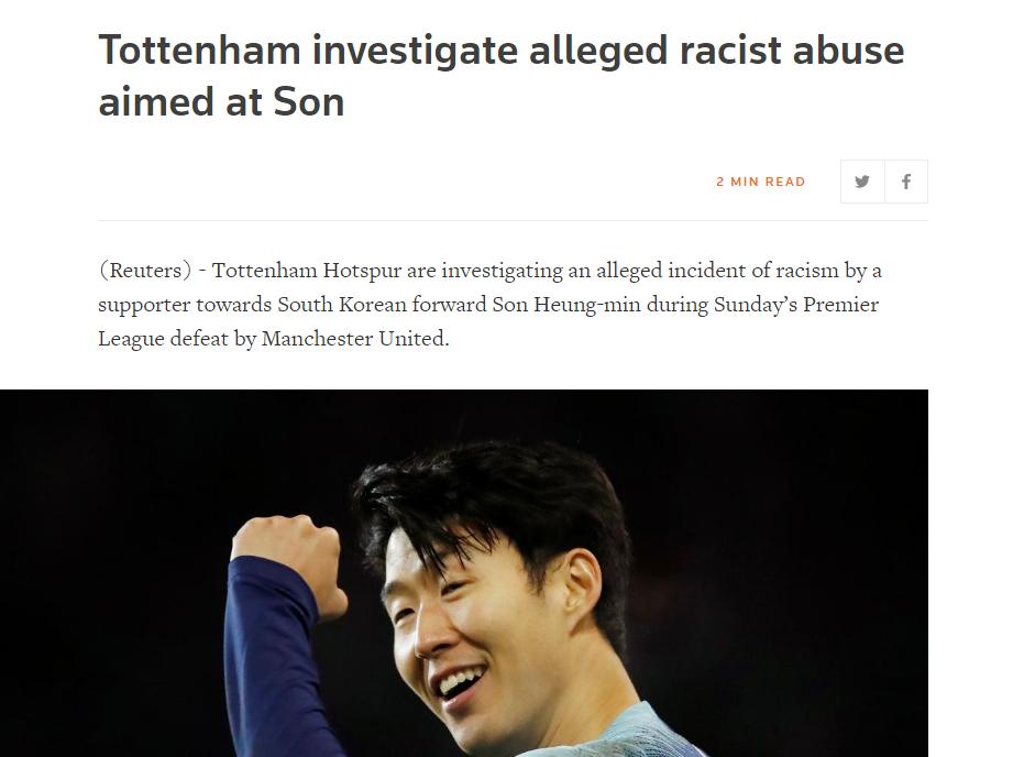 林书豪为亚裔再发声孙兴慜遇到歧视热刺极力维护NBA应学习