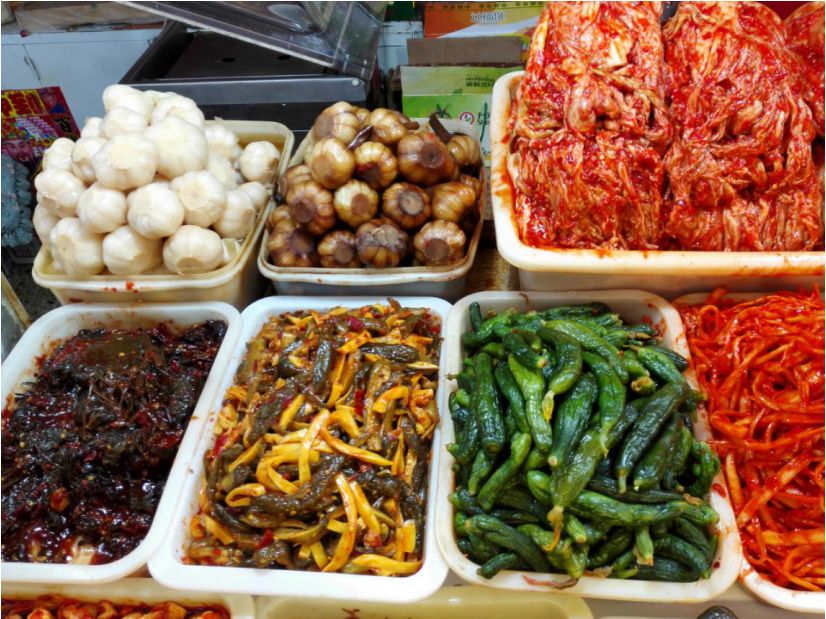 老式咸菜缸,农村老式咸菜缸