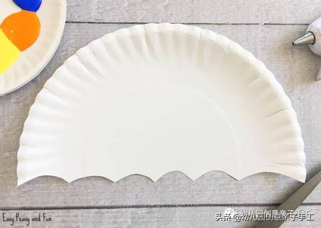 手工小伞可以折叠不用双面胶,幼儿园简单手工雨中小伞