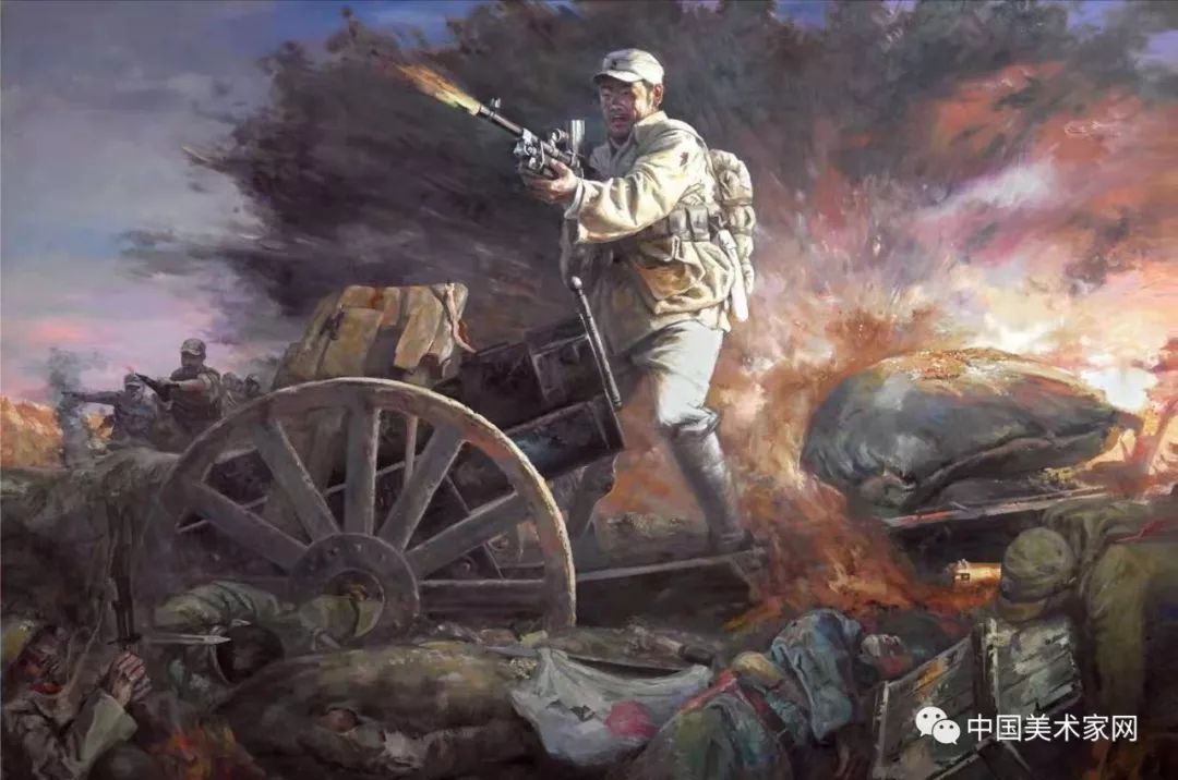 油画家陈健早期作品,陈健画家作品