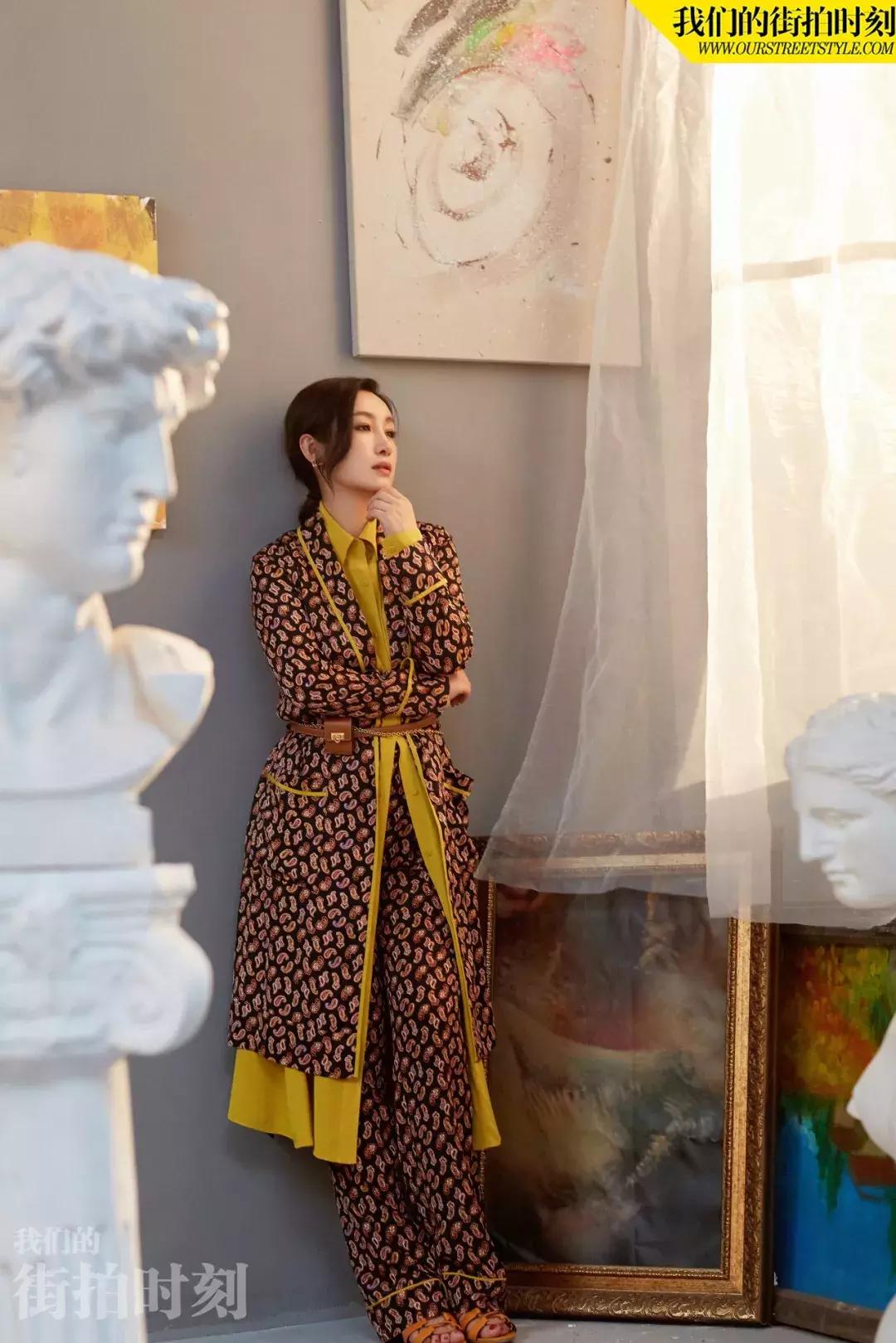 秦海璐夏季穿搭,秦海璐时尚穿搭