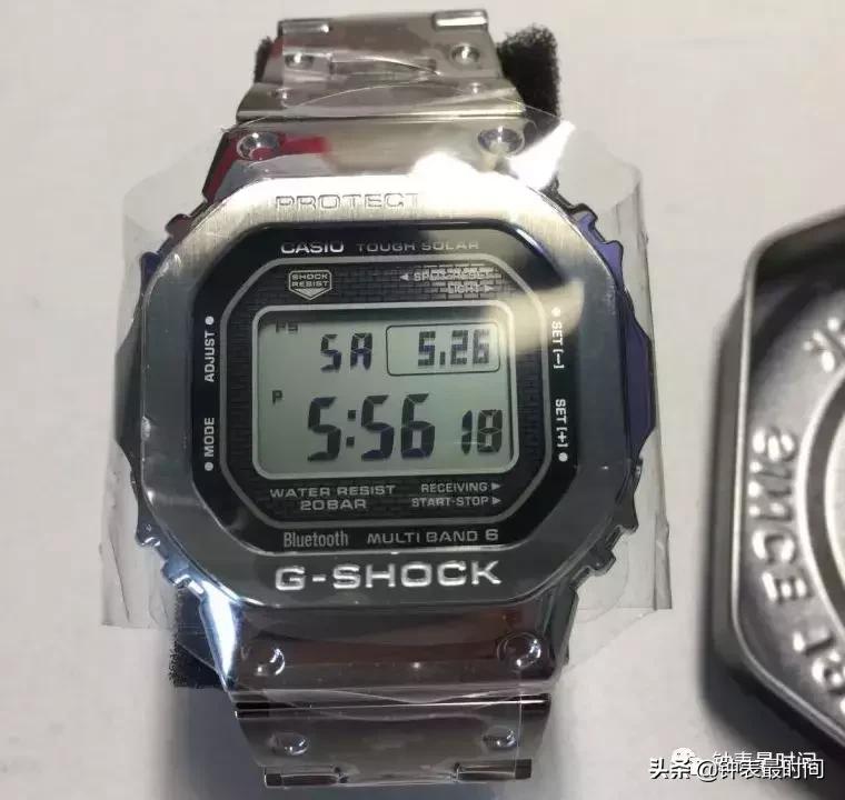 卡西欧手表g-shock黑武士黑金搭配,卡西欧高级感g-shock手表