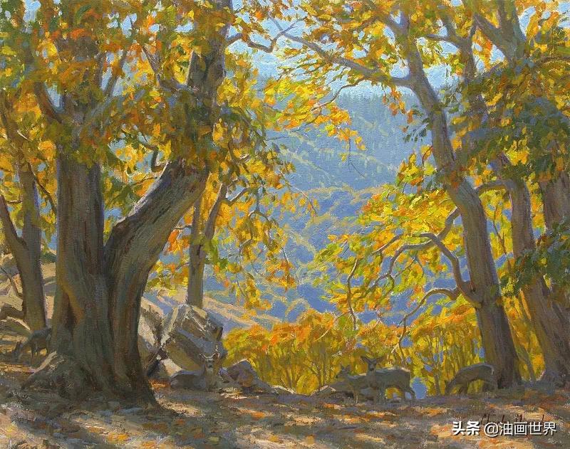 风景画又难又好看,一些好看的风景画光感强