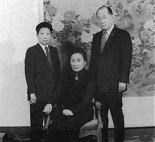 孔令伟是宋美龄和谁的孩子,孔令伟与宋美龄照片