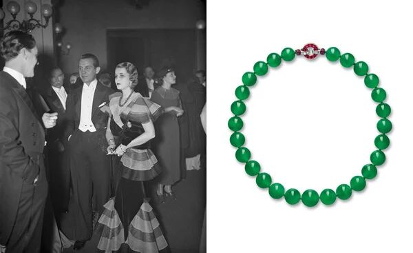 价值7亿的翡翠项链,一亿港元翡翠项链