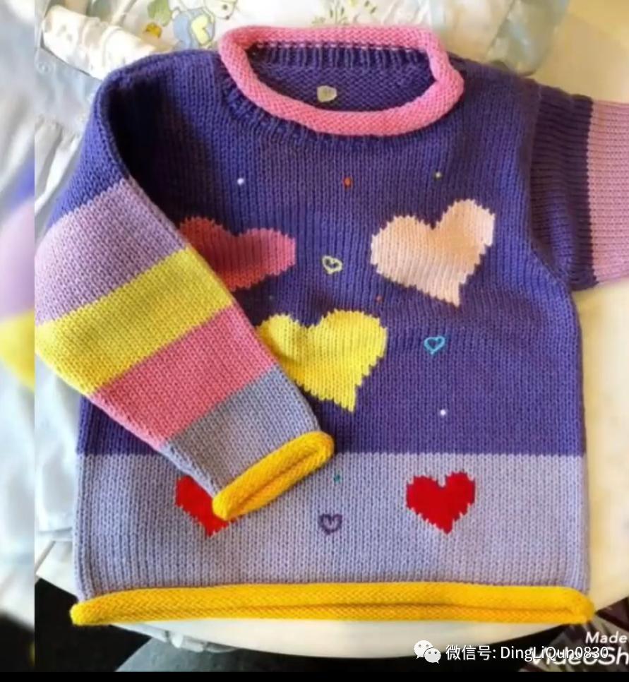 儿童针织毛衣教程,小孩棒针毛衣款式大全图片