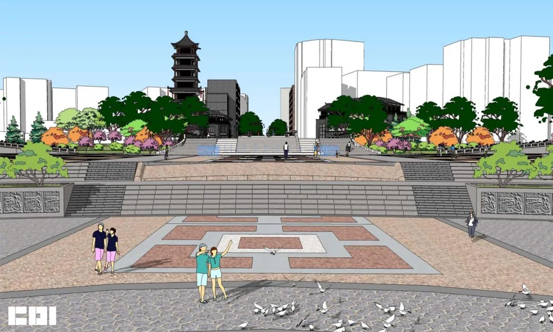 中鼎设计丨九大专项！推进合江门片区建筑景观风貌整治