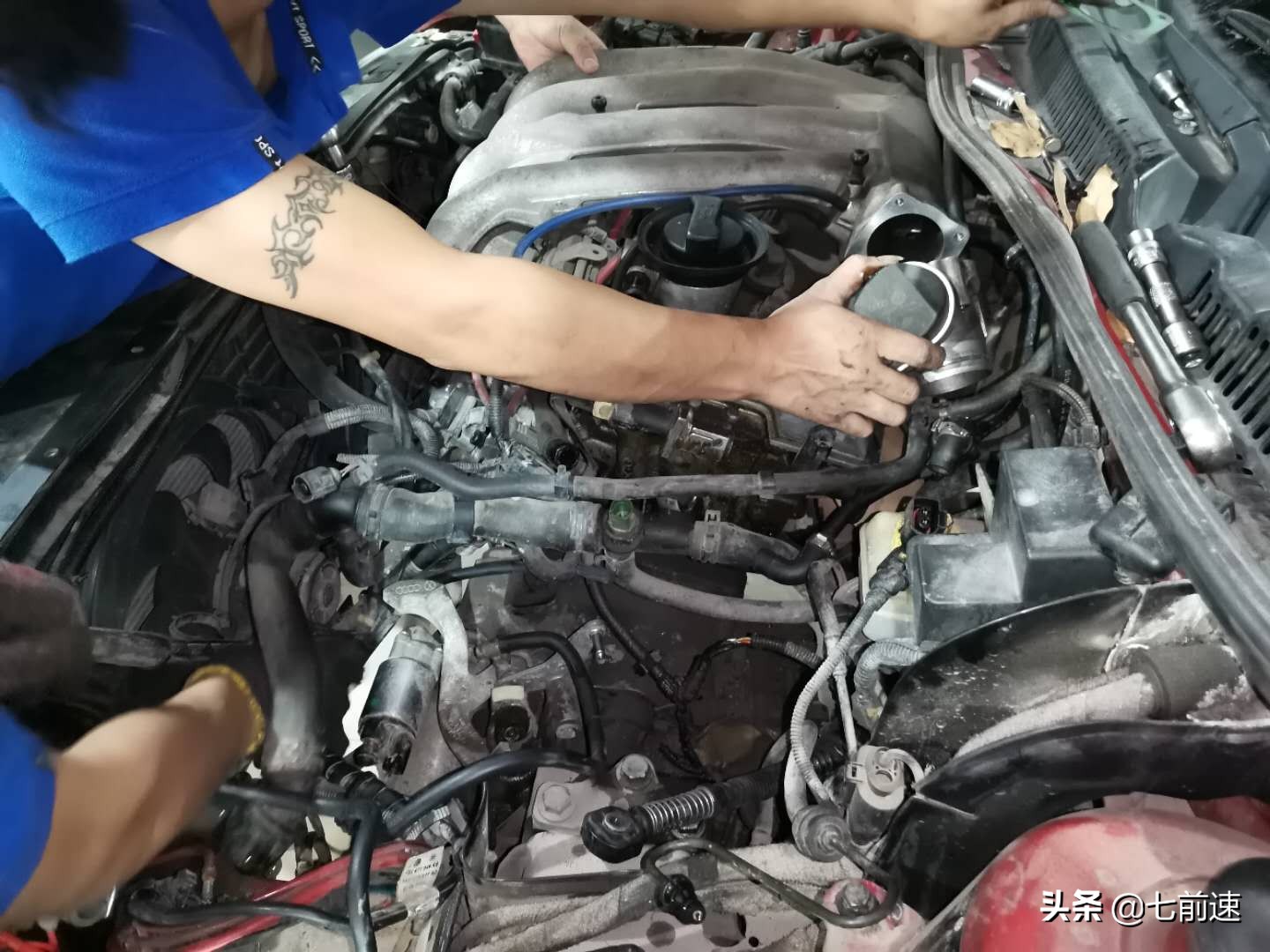 修复你再陪我征战十年-高尔夫MK4