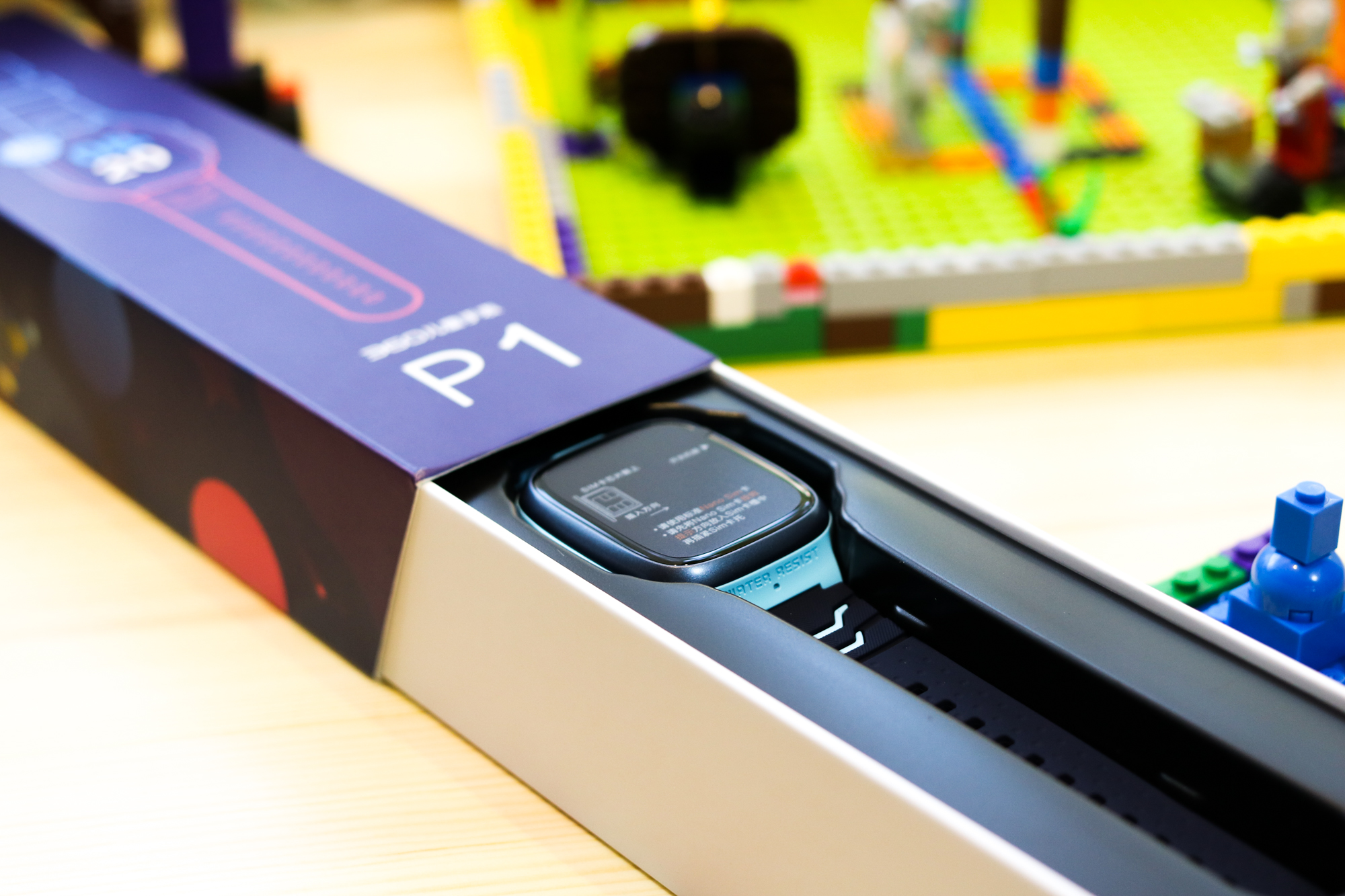 360儿童智能手表p1开箱体验,360儿童手表p1pro测试