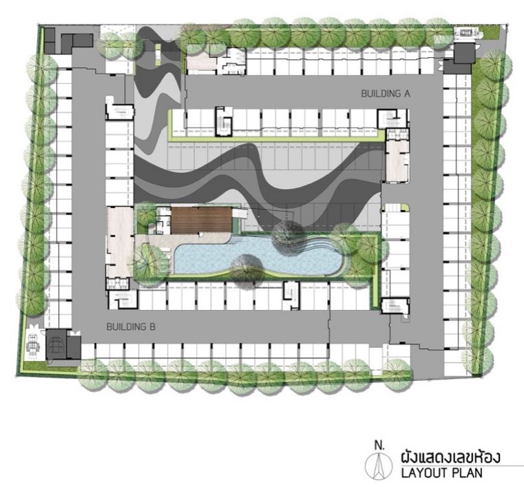 曼谷30平小户型公寓,曼谷总价25万的公寓