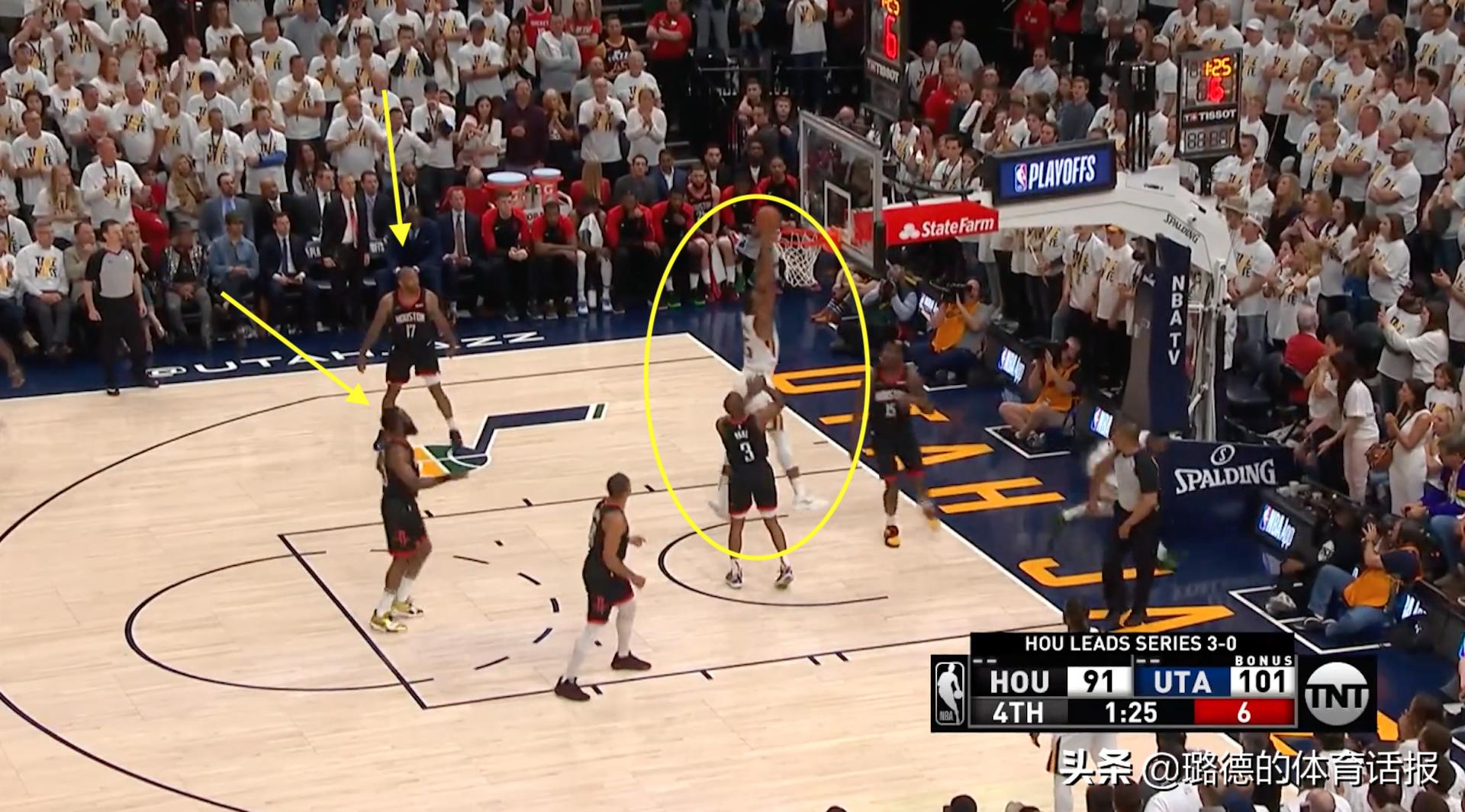 17-18赛季nba火箭对爵士,爵士vs火箭27个三分