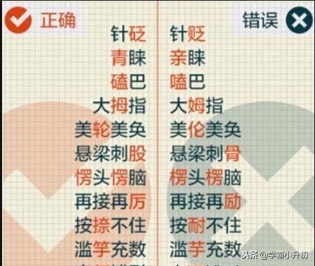 小升初总复习字词专项训练大全,小升初高频易错字归纳大全