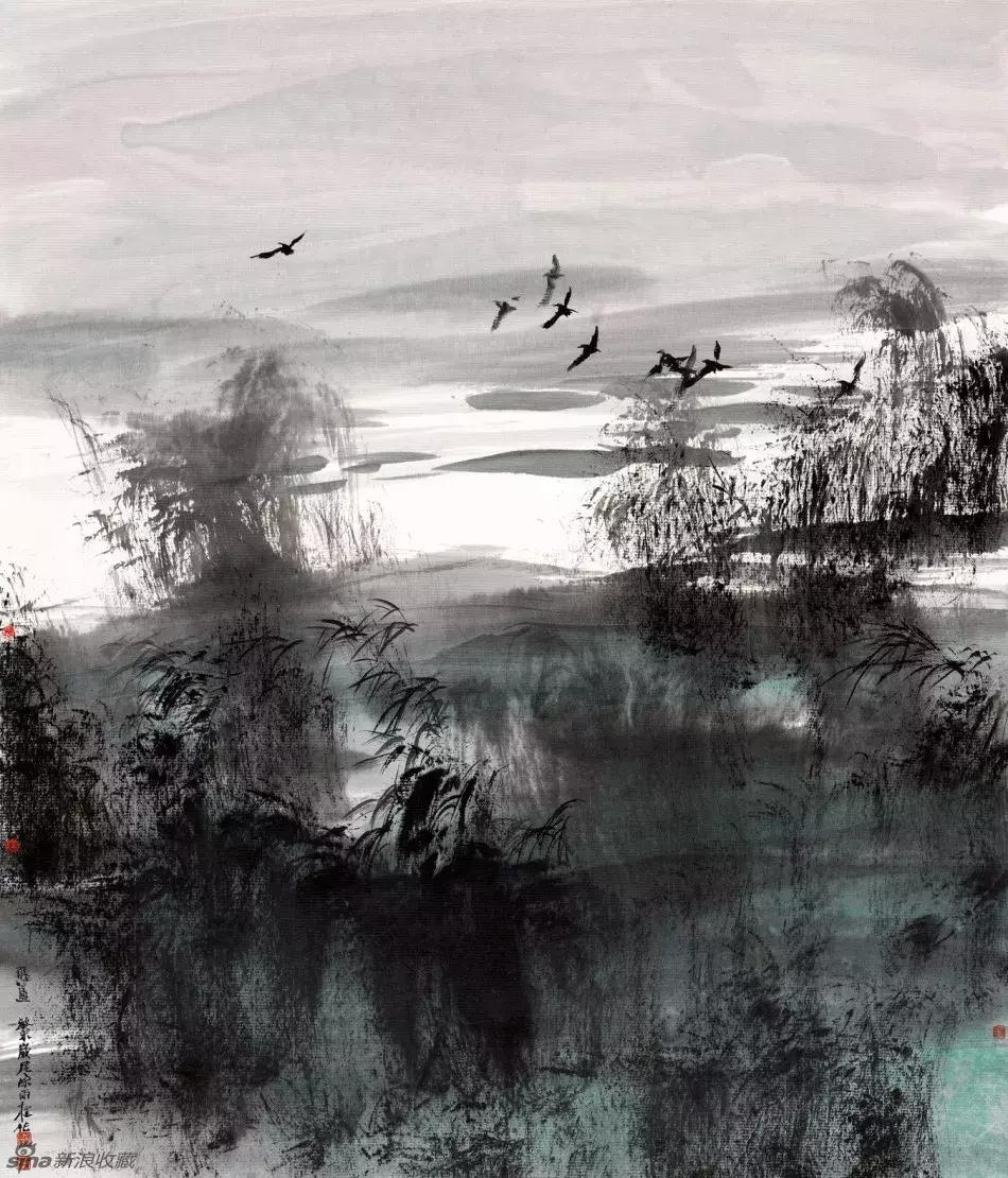 画家宋雨桂作品欣赏,宋雨桂山水书画作品