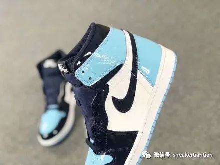 AirJordan1“UNCPatent”北卡蓝黑脚趾2月发售！