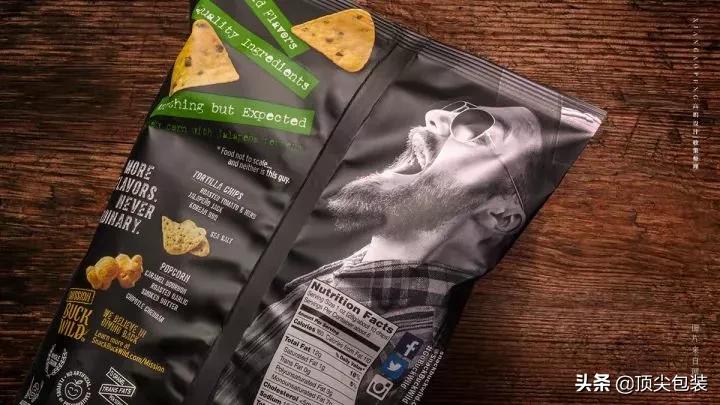 有创意的薯片包装,薯片包装风格