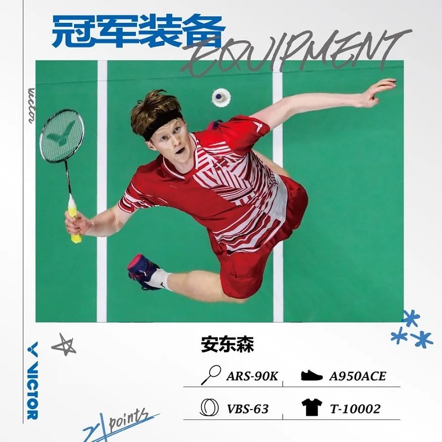 2020年世界羽*总联**决赛安东森、戴资颖分获男女单打冠军