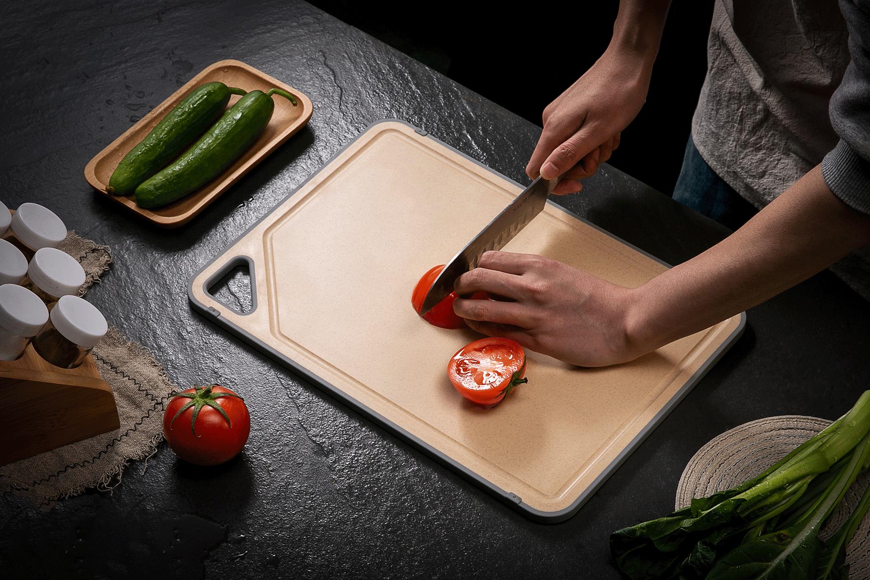 不锈钢菜板绿色防霉防滑,德国品质不锈钢菜板防止发霉