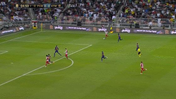 防守狂魔！狂追50米回防抢断，整个巴萨只有他才能做到，不能走