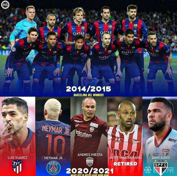 巴萨10年最差阵容,盘点巴萨10号