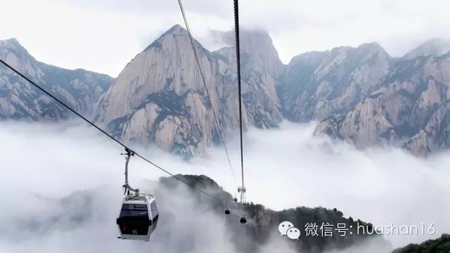 高铁去华山旅游攻略路线,全程缆车游华山