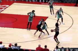 火箭26分被绿军大逆转,火箭三巨头发威轰37分13板