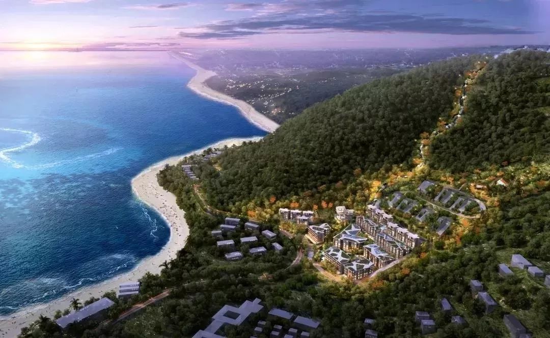卡马拉海滩周边的度假村,卡马拉海湾全景
