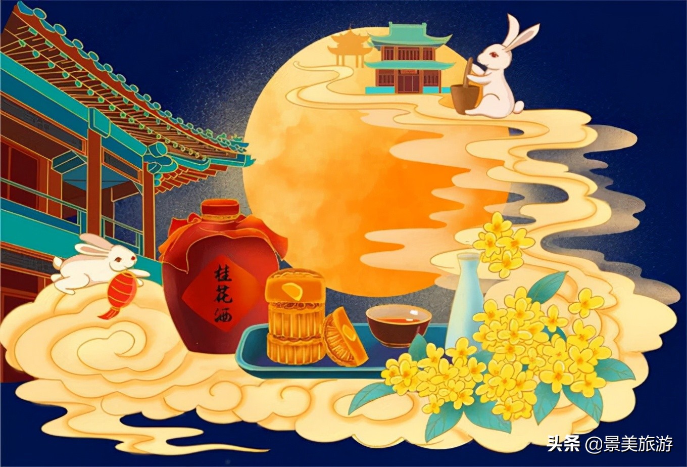 月饼盒做有特点的中秋手工灯笼,中秋节亲子手工月饼灯笼