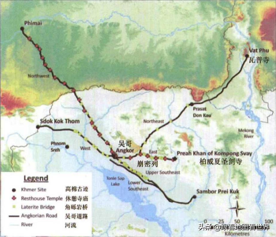 东南亚高棉帝国是怎么衰败的,东南亚盛极一时的高棉