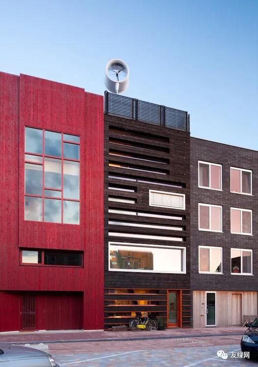 北方建筑如何利用风能,风力发电下面可以有建筑吗