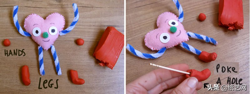 扭扭棒diy小物件表白,手工diy简单小饰品表白