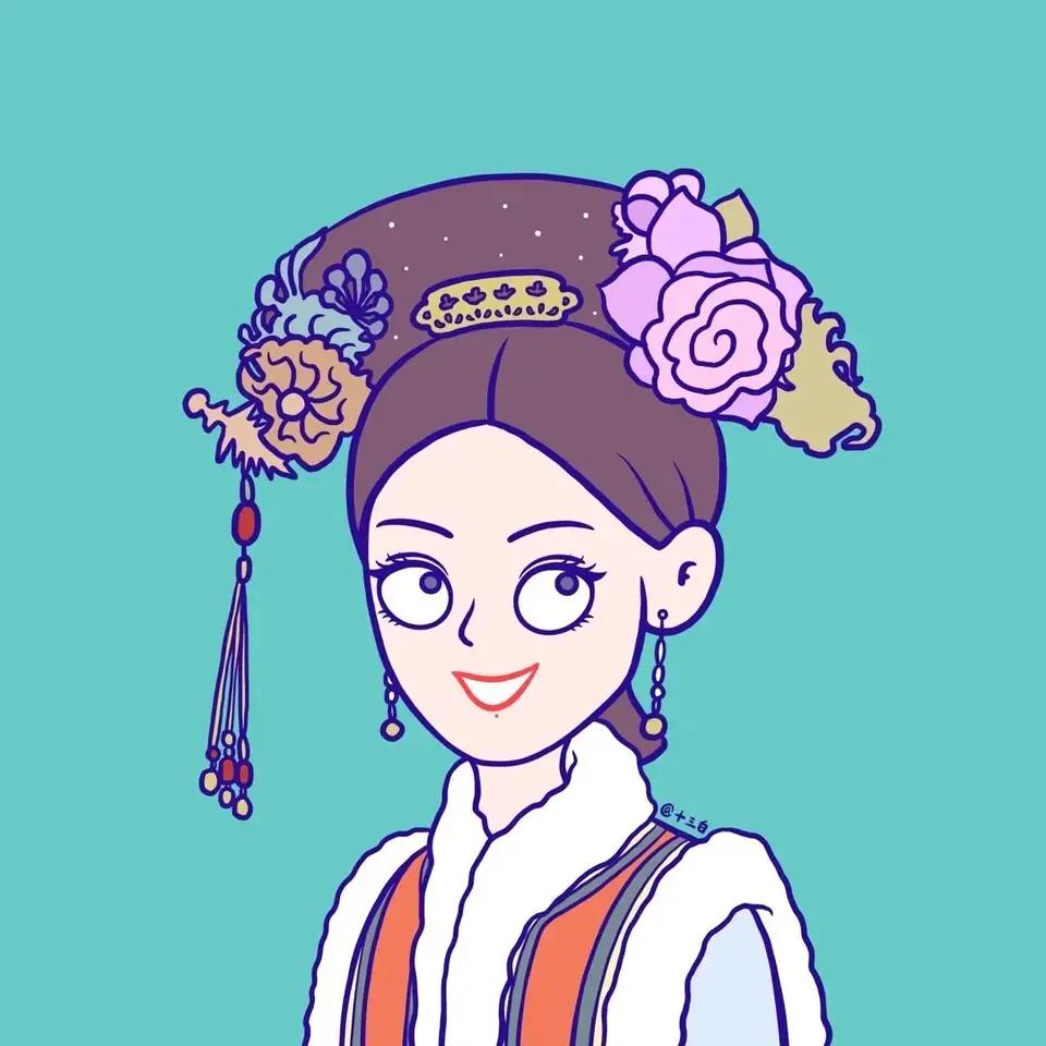 古典漫画头像小可爱,经典头像小可爱