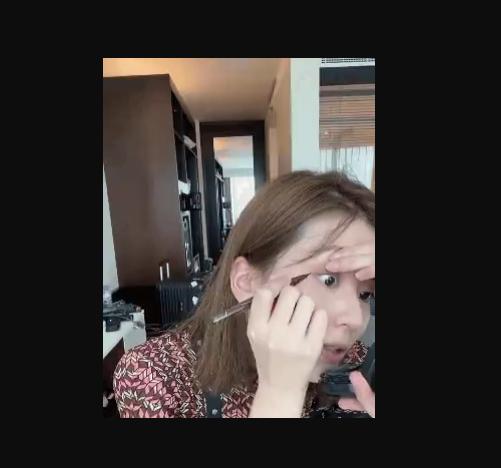 乔欣眼妆教程完整版,乔欣教你怎么画整容式的眼妆