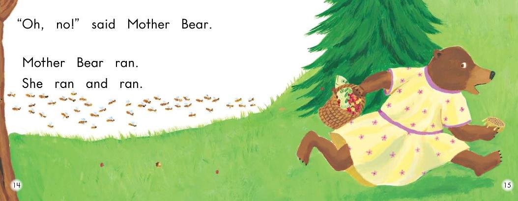 英语绘本故事小熊迷路,儿童英语绘本有声手指点读