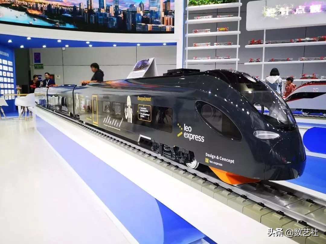 设计现代化智能新款动车,最具设计感的动车