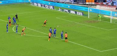 厉害了欧巴！金信煜连场破门5场轰8球，武汉铁军客平上海申花