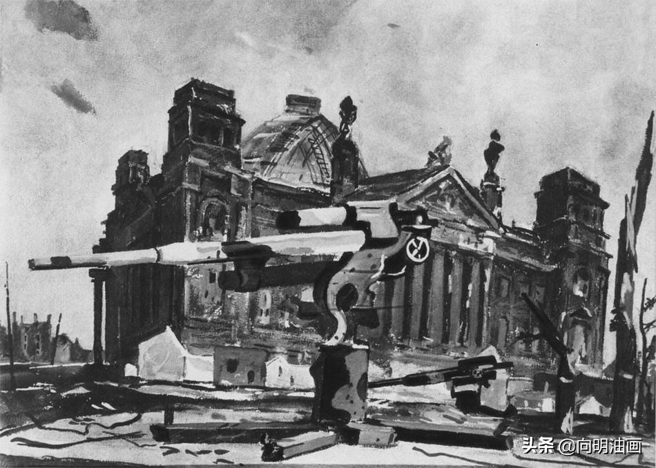 苏联人民艺术家,苏联画家亚历山大杰伊涅卡