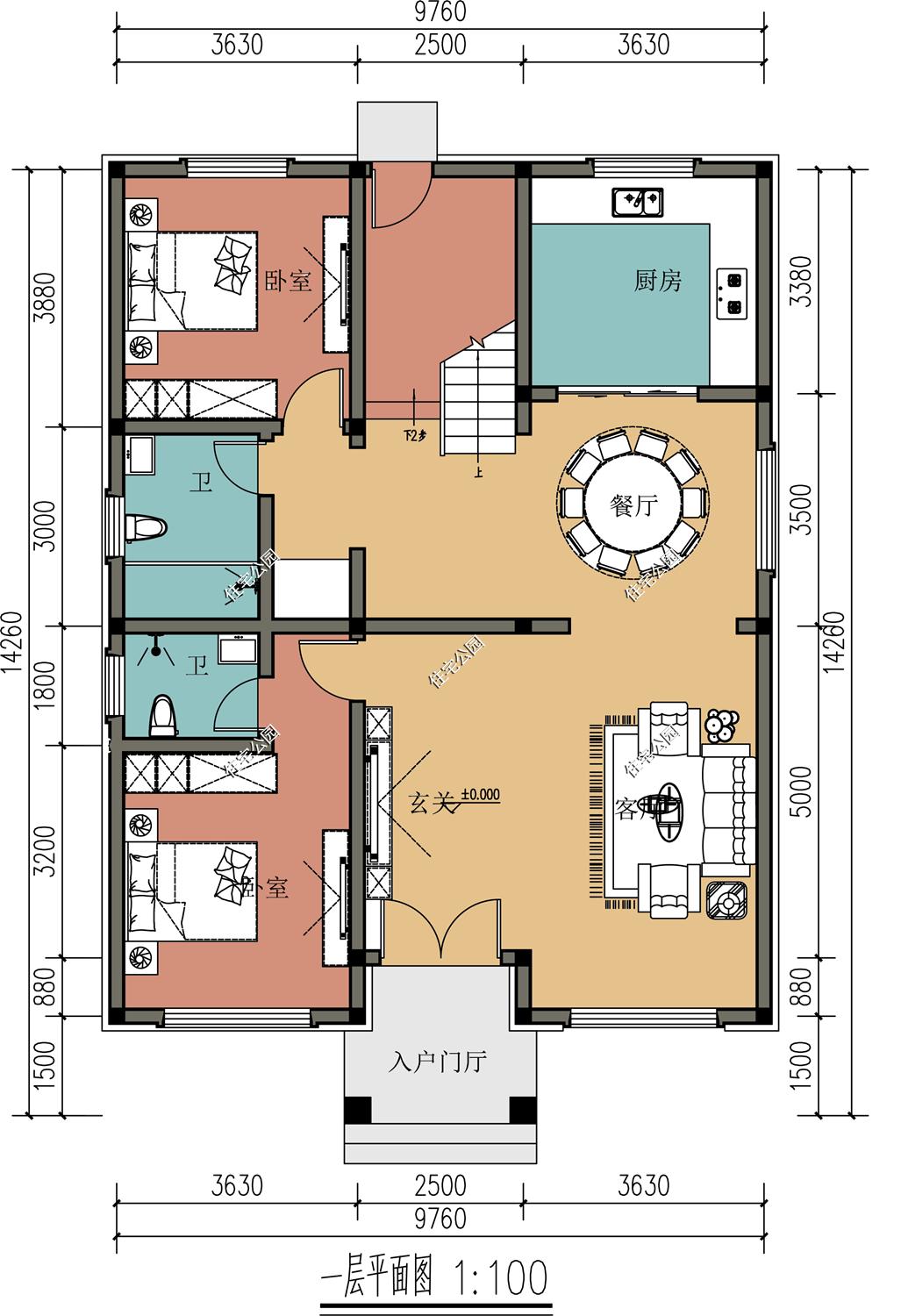 农村实用建房图纸,适合农村建房图纸