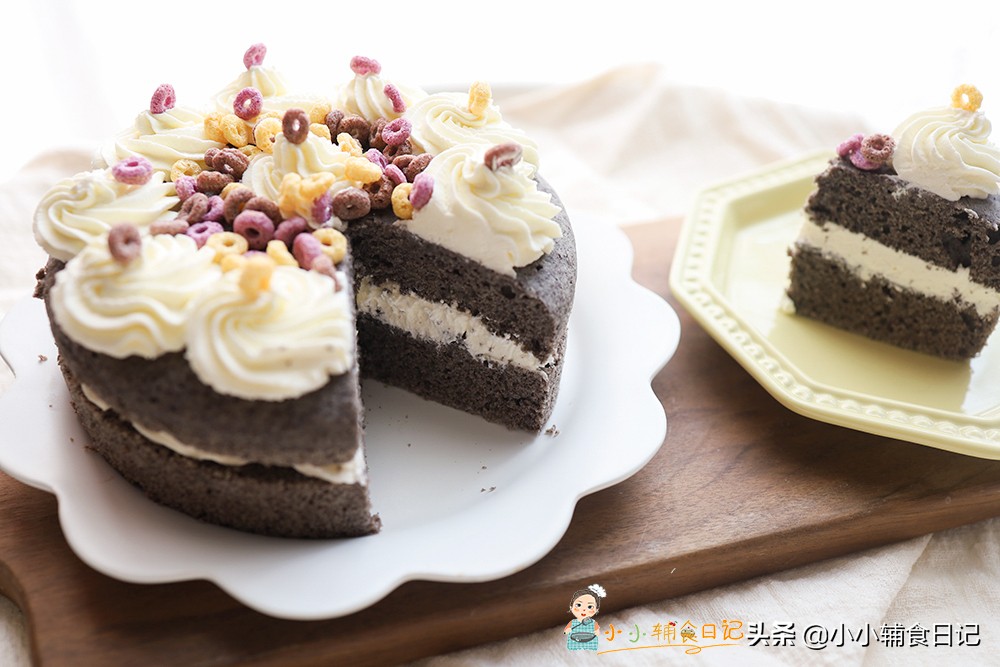 双层蛋糕奶油裱花简单做法,做蛋糕裱花用什么奶油最好