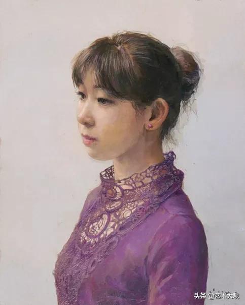 木原和敏人物油画,日本画家超写实人物油画欣赏
